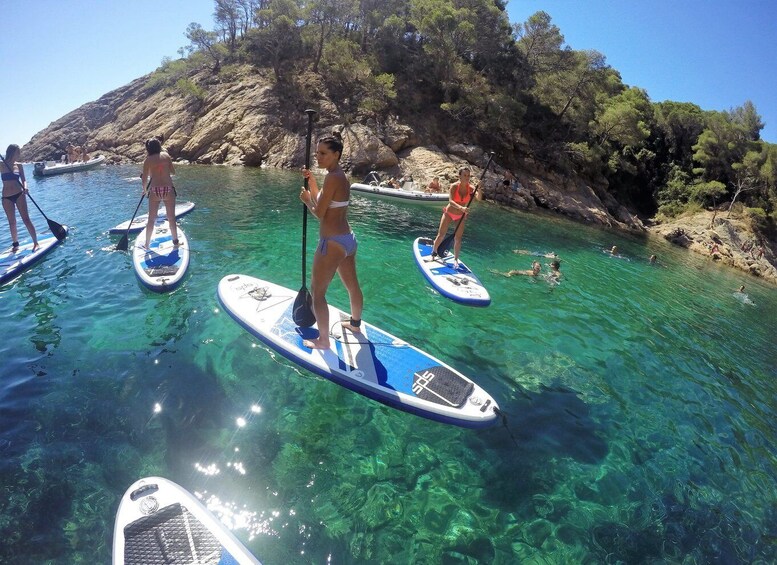 Tossa de Mar: Paddle Surfing and Cave Tour