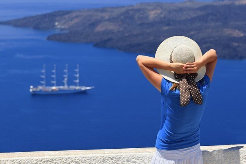 Shore Excursion & Sightseeing at Blue dome Santorini
