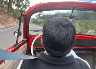 Excursion des points de vue de Puno par le classique Vw beetle