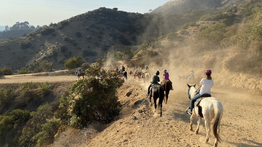 Los Angeles: Mulholland Trail Horseback Riding Tour