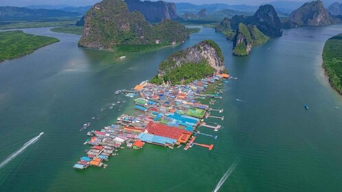 Khaolak: Soluppgång till Phang Nga-bukten och rundtur på Jamebond Island