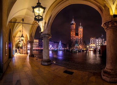 Cracovie : Promenade nocturne excursion avec des histoires d'épouvante