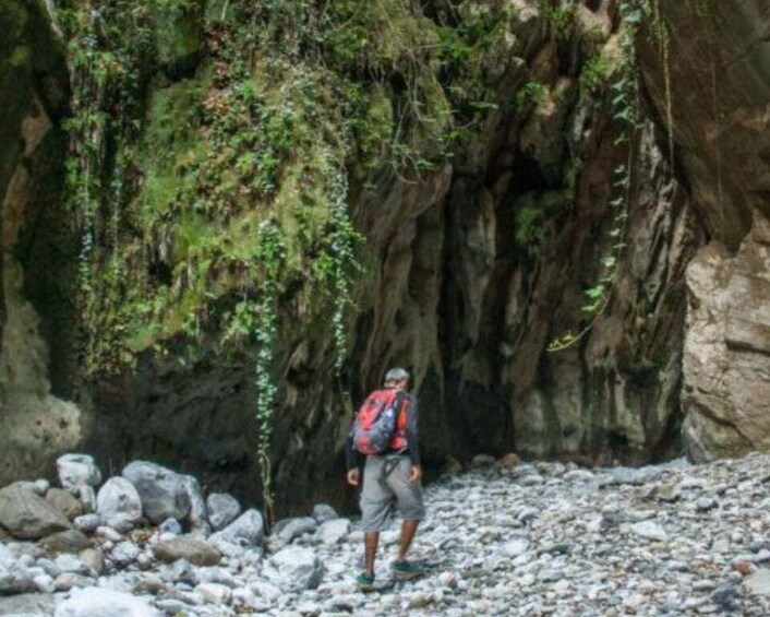 Picture 1 for Activity From Kalamata: Ridomo Gorge Hiking Tour with Beach Swim