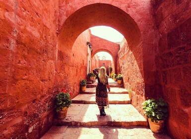 Rondleiding in Arequipa en het klooster van Santa Catalina