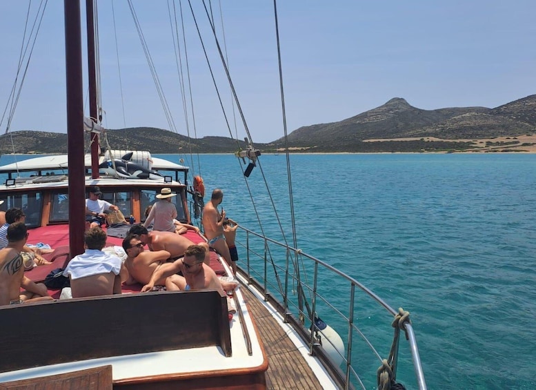 Picture 25 for Activity Paros: Traditional Gulet Shared or Private Island Cruise