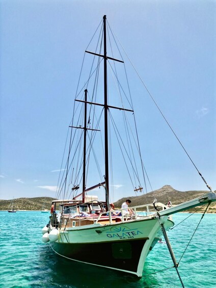 Picture 4 for Activity Paros: Traditional Gulet Shared or Private Island Cruise