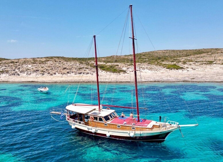 Picture 1 for Activity Paros: Traditional Gulet Shared or Private Island Cruise