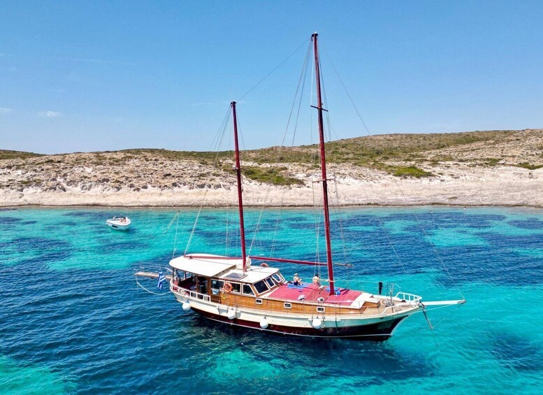 Picture 1 for Activity Paros: Traditional Gulet Shared or Private Island Cruise