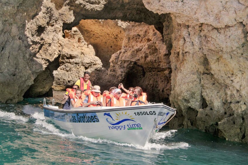 Picture 2 for Activity Coastal Tour 2H30M / Lagos / Grottos / Aqua Trampoline