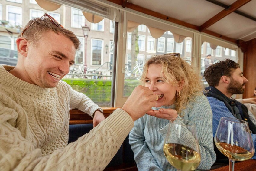 Picture 4 for Activity Amsterdam: Luxury Cheese & Wine Cruise with Unlimited Drinks