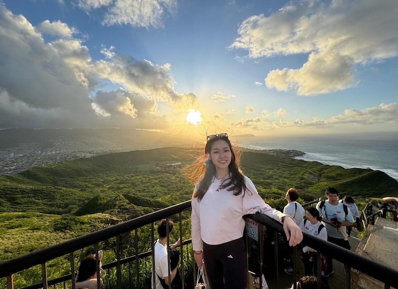 Picture 4 for Activity Oahu: Diamond Head Hike with Roundtrip Transportation
