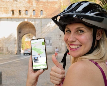 Roma: Guida audio della città e della via Appia con E-Bike