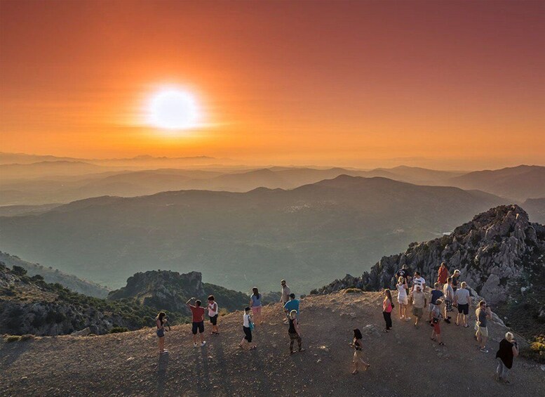 Picture 3 for Activity Crete: Land Rover Safari with Sunset Viewing, Dinner, & Wine