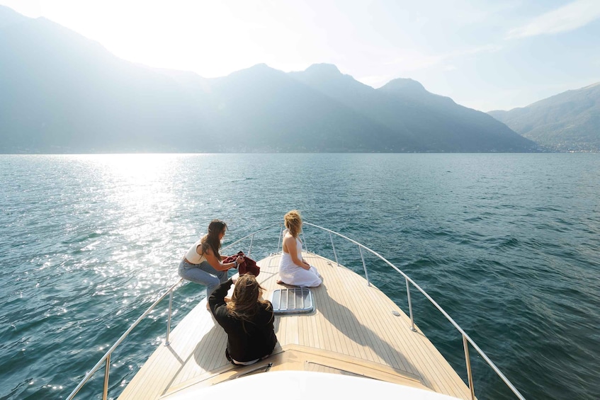 Picture 6 for Activity OnlyWood Lake Como: Hidden Gems Wooden Boat Tour