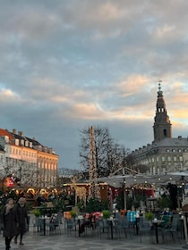 Copenhaguen: Tour a peu amb l'encant de Nadal amb cervesa de vacances