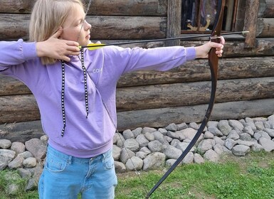 Tallinn : Cours de tir à l'arc pour débutants avec transfert