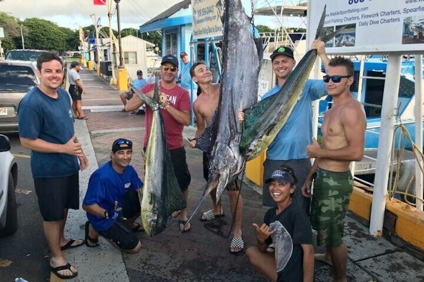 Deep Sea Shared Fishing Charter in Honolulu