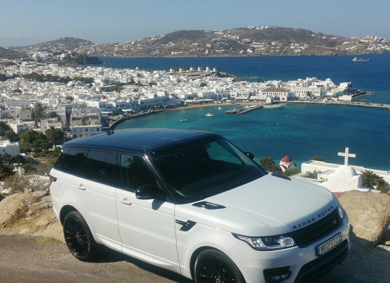 Mykonos: Private Tour with Range Rover