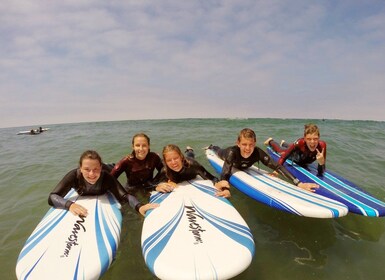 San Diego: Privat surflektion i gruppe