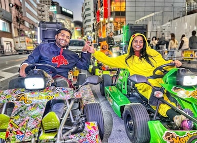 Tokyo: City Gokart Tour med Shibuya Crossing og bilder