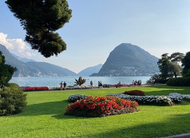 From Como: Lugano and Bellagio Tour with Lake Cruise