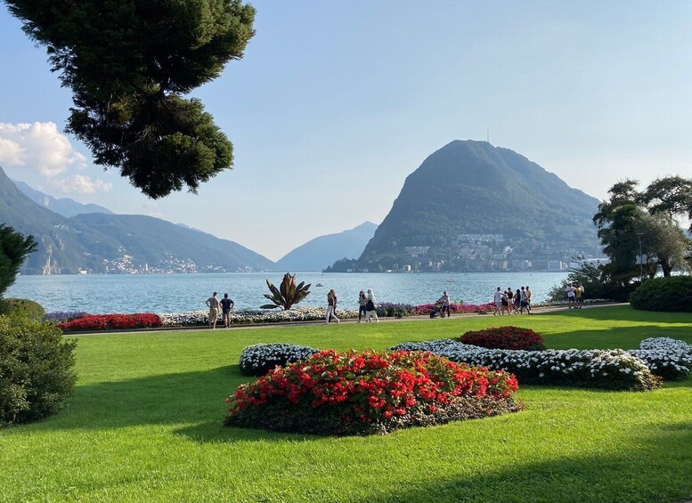 From Como: Lugano and Bellagio Tour with Lake Cruise