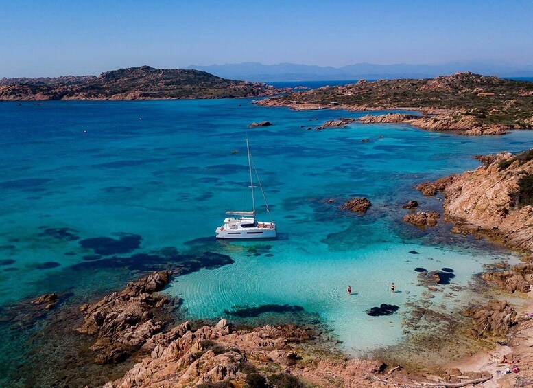 Picture 14 for Activity From Palau: La Maddalena Archipelago Catamaran Tour w/ Lunch