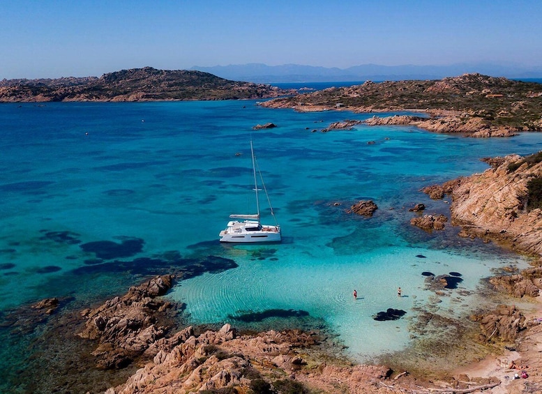 Picture 14 for Activity From Palau: La Maddalena Archipelago Catamaran Tour w/ Lunch