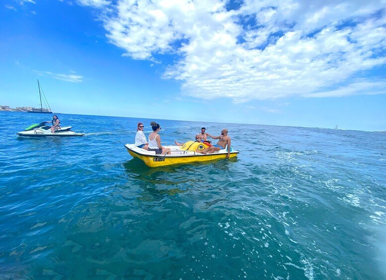 Picture 2 for Activity Marsaskala: Paddle Boat Rental in St. Thomas Bay