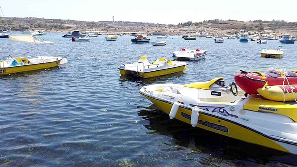 Picture 1 for Activity Marsaskala: Paddle Boat Rental in St. Thomas Bay