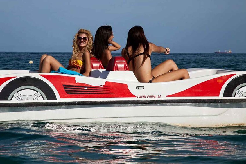 Picture 7 for Activity Marsaskala: Paddle Boat Rental in St. Thomas Bay