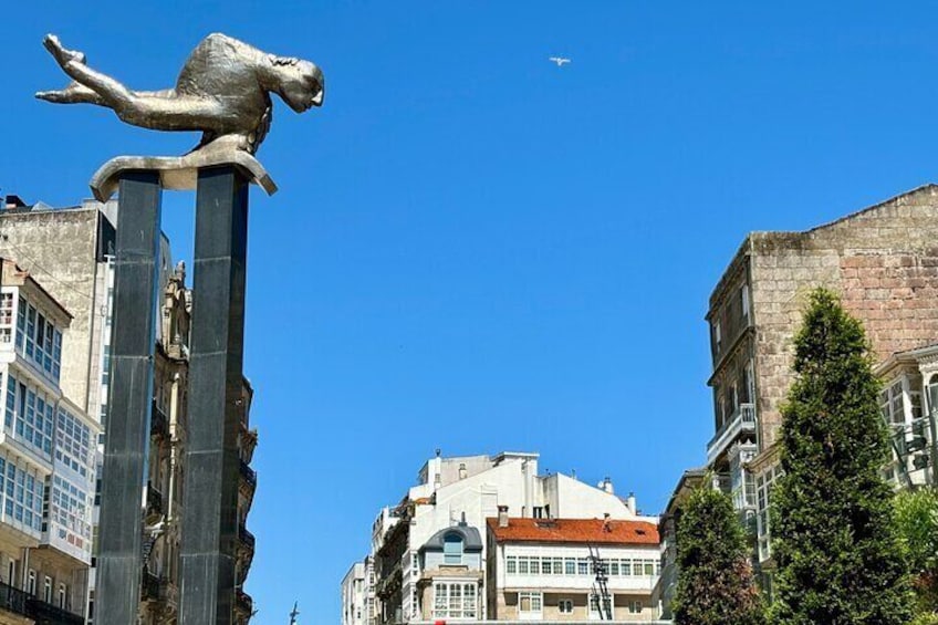 Private Walking Tour around Vigo with Beer or Wine