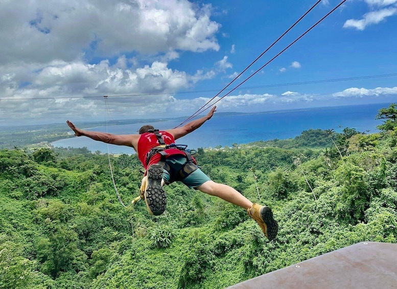 Vanuatu Jungle Canyon Swing