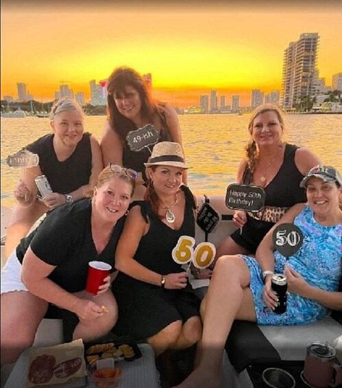 Picture 6 for Activity Private Sunset and Night Cruise in Miami with skyline views