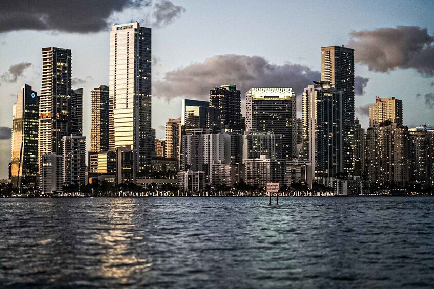 Picture 7 for Activity Private Sunset and Night Cruise in Miami with skyline views