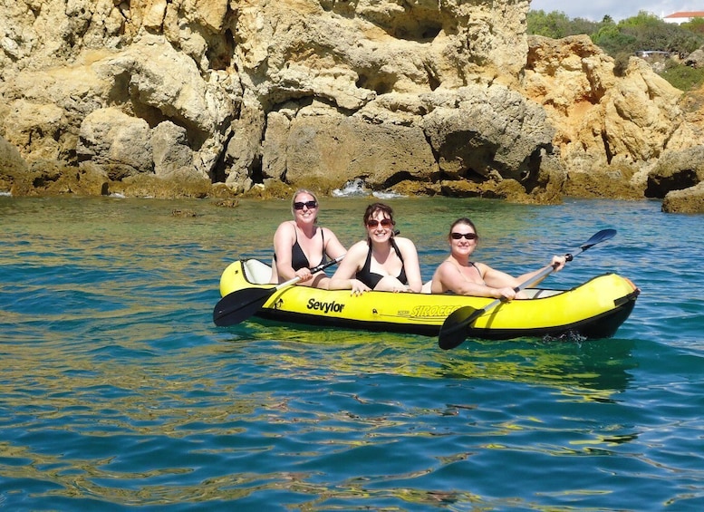 Picture 6 for Activity Quarteira: Benagil Cave Boat Trip with Beach BBQ and Kayak