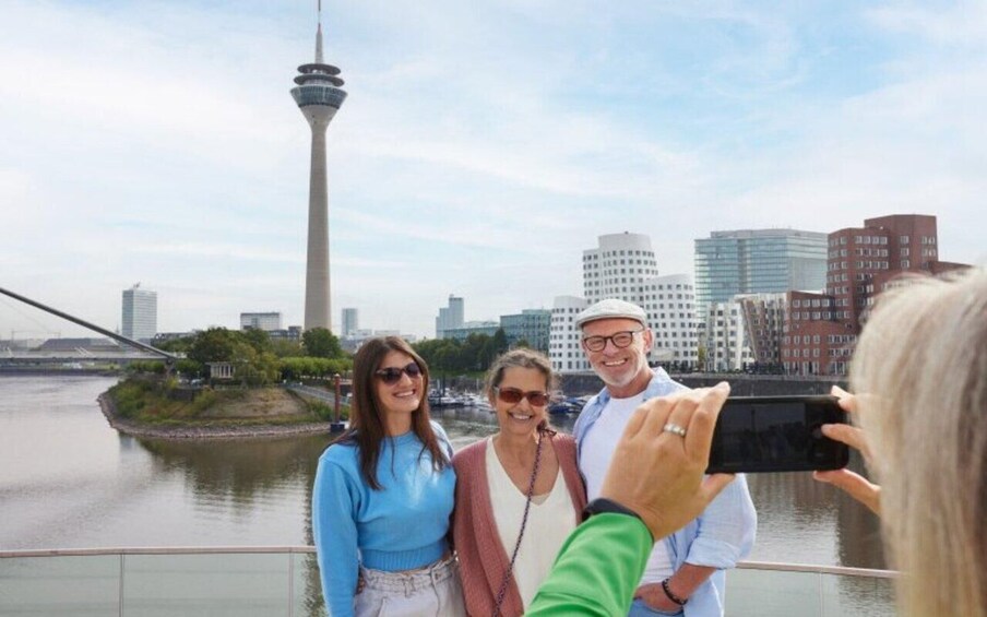 Düsseldorf: Media Harbor and Rhinetower