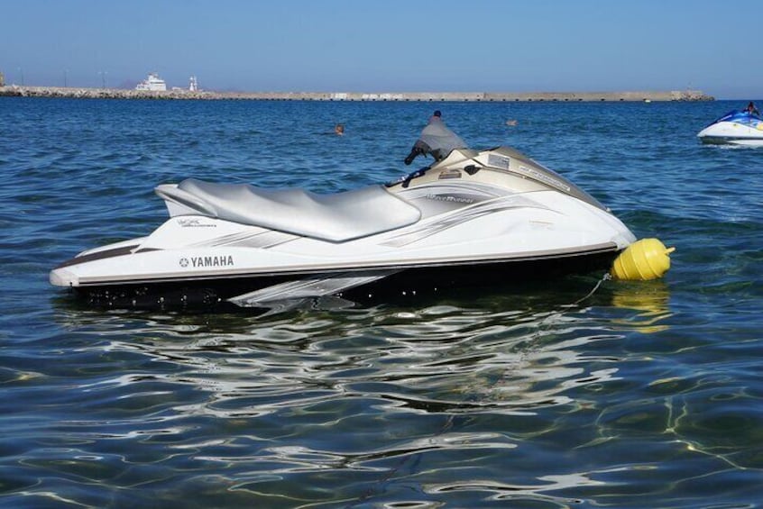 Private Jet Ski Activity on the Beach at Rethymno 