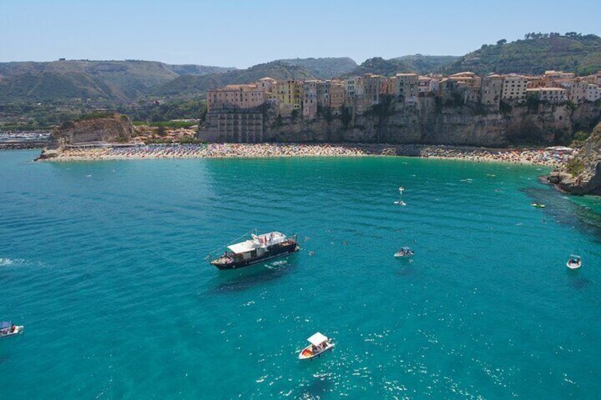 Tropea from the sea