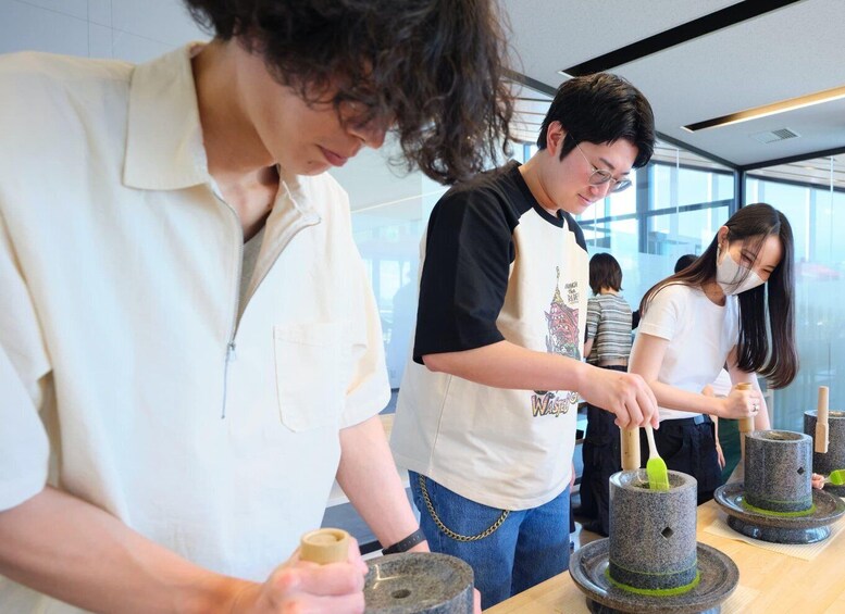 Picture 2 for Activity Kyoto: Tea Museum Tickets and Matcha Grinding Experience