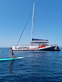 Hyères : Dinner Cruise on a beautiful catamaran at Bregançon