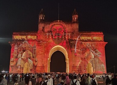 Mumbai by Night: Private Iconic Sights Tour with Transfers