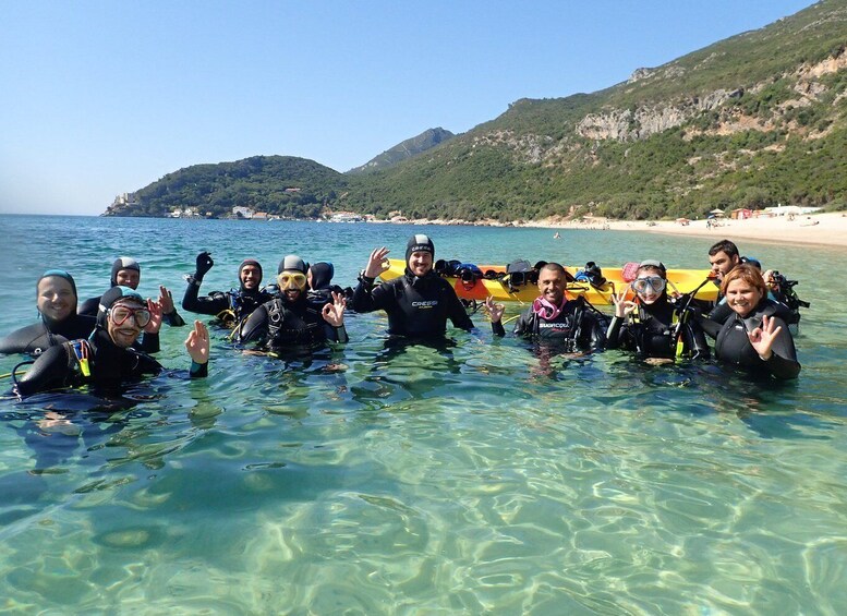 Picture 2 for Activity Lisbon: Try Dive in Arrábida Natural Park and Marine Reserve