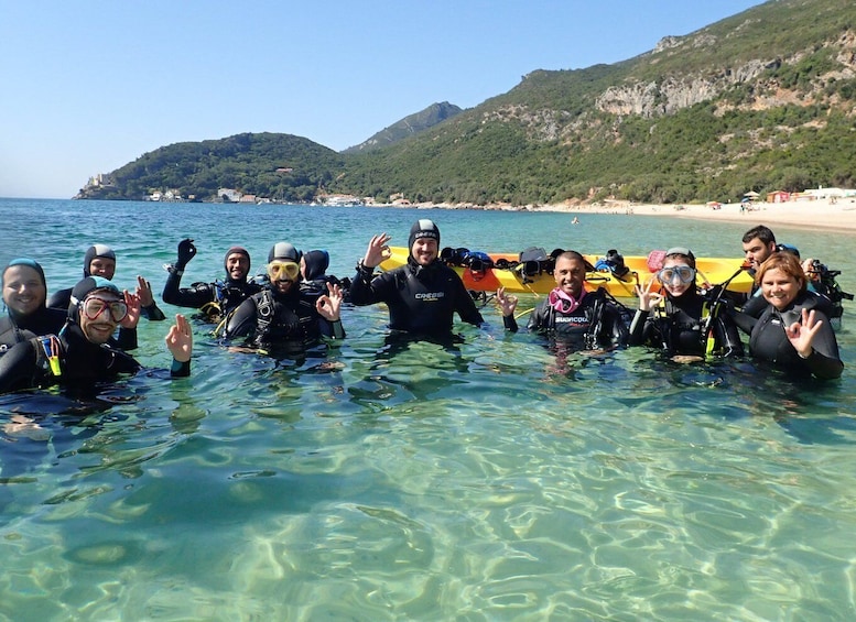 Picture 2 for Activity Lisbon: Try Dive in Arrábida Natural Park / Marine Reserve