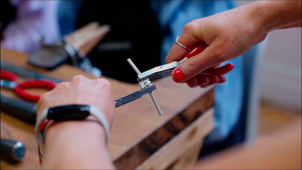 Picture 9 for Activity Dublin: Forge Your Own Silver Claddagh Ring Workshop