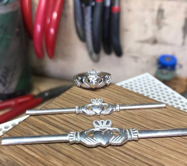 Picture 2 for Activity Dublin: Forge Your Own Silver Claddagh Ring Workshop