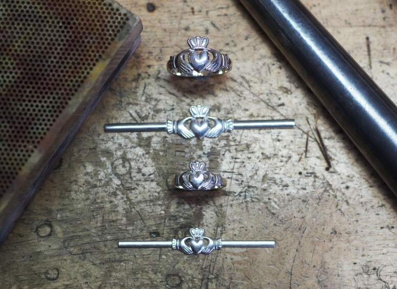 Picture 3 for Activity Dublin: Forge Your Own Silver Claddagh Ring Workshop