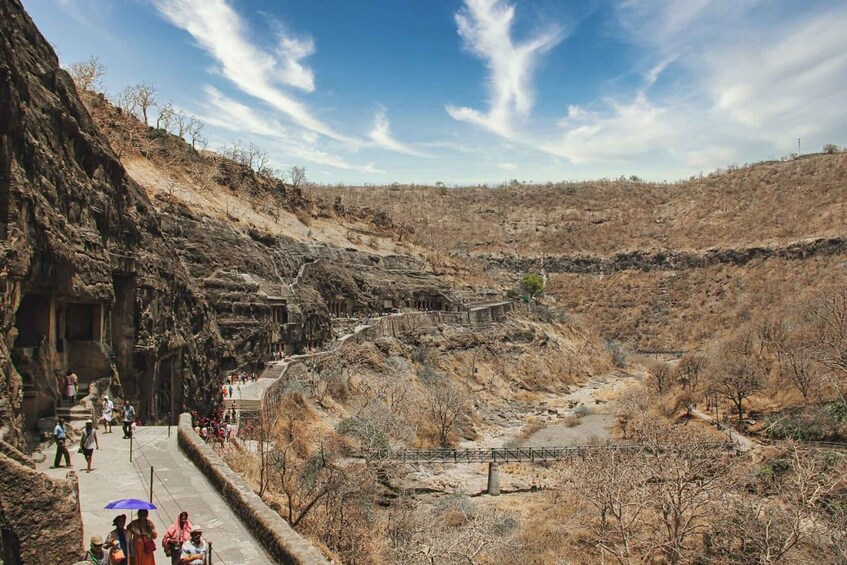 Picture 3 for Activity From Aurangabad: Book your reliable taxi for Ajanta & Ellora