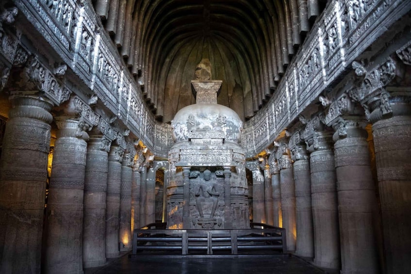 Picture 4 for Activity From Aurangabad: Book your reliable taxi for Ajanta & Ellora