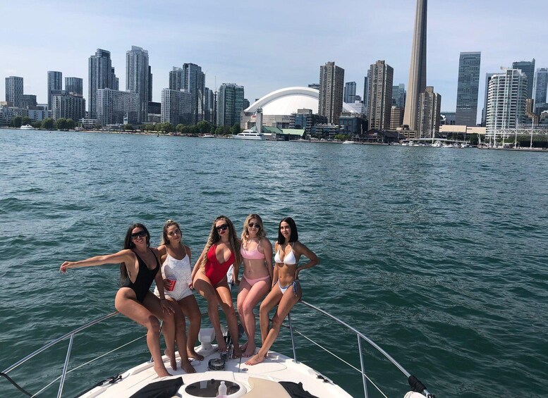 Picture 1 for Activity Toronto: Private Luxury Yacht Sightseeing Cruise & Prosecco